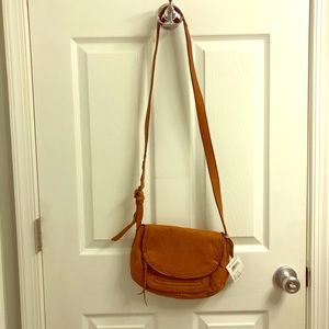 Lucky Brand small stash leather crossbody